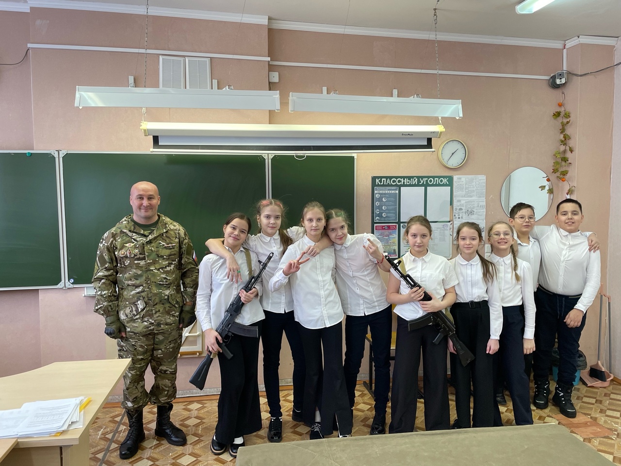 Команда наших кадетов-пятиклассников приняла участие в соревнованиях «Зарница 2024».