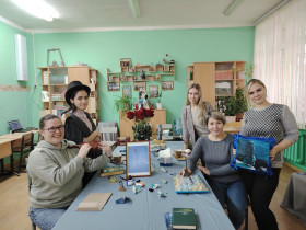 Учителя гимназии приняли участие в "Литературном детективе".