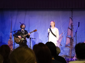 Мир фестивалей авторской песни: по следам поездки клуба любителей авторской песни гимназии им.А.С.Пушкина в Санкт-Петербург.