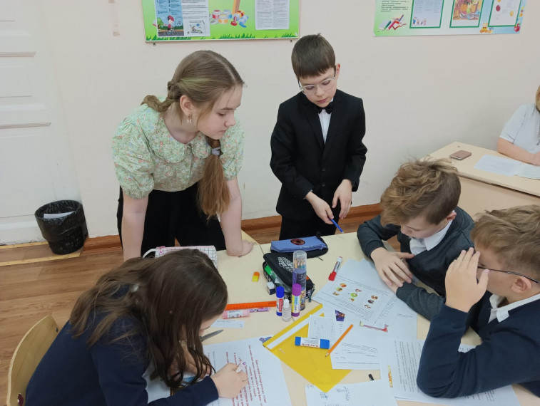 7 февраля сборные команды 3-х и 4-х классов гимназии приняли участие в муниципальном конкурсе по решению проектных задач.