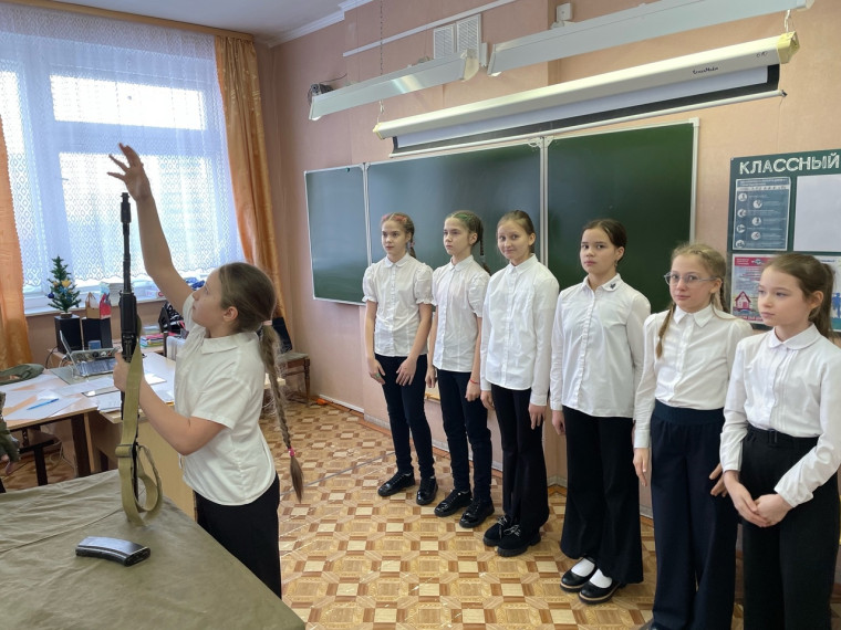 Команда наших кадетов-пятиклассников приняла участие в соревнованиях «Зарница 2024».